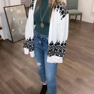 NWT blu pepper small cardigan